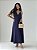 Vestido Azul Marinho Halter - Imagem 1