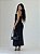 Vestido Longo Preto com Laço - Imagem 2