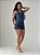Colete Jeans Listrado - Imagem 1