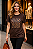 Camiseta Casual Estampa Animal Print - Imagem 1