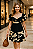 Vestido Midi Floral Preto - Imagem 1