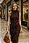 Vestido Tubo Marrom - Imagem 1