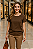 Blusa Casual Marrom - Imagem 1