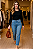 Calça Jeans Mom miller com Aplicações de Pérolas - Imagem 1