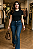 Calça Jeans Flare - Imagem 1