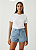 Shorts Jeans com Aplicações - Imagem 1