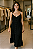 Vestido Preto com Botões - Imagem 2