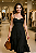 Vestido Preto com Botões - Imagem 1