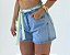 Shorts Jeans com Cinto Listrado - Imagem 2