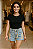 Shorts Jeans com Cinto de Corda - Imagem 1