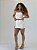 Conjunto Floral Branco - Imagem 1