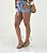 Shorts Jeans com Detalhe de Crochê - Imagem 1