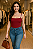 Body Alça Fina Vermelho - Imagem 1