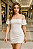 Vestido Branco com Ombro a Ombro - Imagem 1