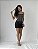 Vestido Tubinho Preto com Aplicações - Imagem 3
