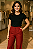 Calça Pantalona telha - Imagem 2