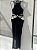Vestido Preto com Recortes - Imagem 2