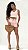 Conjunto Short Saia e Cropped Rosa Pastel - Imagem 1