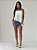 Short Saia Jeans com Brilhos - Imagem 2
