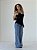 Calça Jeans Wide Leg - Imagem 3