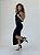 Vestido Longo Preto Elegante - Imagem 3