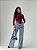 Calça Jeans Wide Leg - Imagem 3