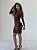 Vestido Justo Marrom - Imagem 1