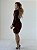 Vestido Justo Marrom - Imagem 3