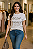 Camiseta Casual Estampada - Imagem 1
