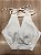 Top Cropped Halter Branco - Imagem 2