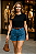 Shorts Jeans Ouzzare com Cinto - Imagem 1