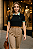 Cropped Polo Preto - Imagem 1