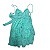 Vestido Floral Verde Menta - Imagem 2