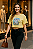 Camiseta Amarela Estampa de Sardinhas - Imagem 1