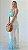 Vestido Longo Estampado Aqua - Imagem 1