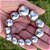 Pulseira bolas grandes alumínio Vestopazzo - Imagem 2