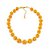 Colar de bolas miçangas amarelo - Imagem 2