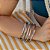 Pulseiras Conjunto com 06 Argolas Quadradas Vestopazzo - Imagem 3