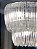 LUSTRE PENDENTE STUDIO DOMINICI ITALIANO “DUBLE J” EM VIDRO – 0,57M (D) - Imagem 2