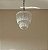 LUSTRE PENDENTE STUDIO DOMINICI ITALIANO “DUBLE J” EM VIDRO – 0,57M (D) - Imagem 3