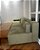 SOFÁ MODULAR COM CHAISE EM SUEDE NA COR VERDE OLIVA – CREMME – 2,90M (C) - Imagem 5
