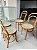 CADEIRAS  GARDEAU THONET EM MADEIRA VERGADA E PALHINHA – O PAR - Imagem 4
