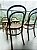 CADEIRAS  GARDEAU THONET EM MADEIRA VERGADA E PALHINHA – O PAR - Imagem 3