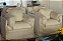 POLTRONAS COZY DPOTD EM TECIDO OFF WHITE - DESIGNER BABA VACARO – 02 UN. - Imagem 3