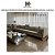 SOFÁ DECO FEHRER OFF WHITE COM PÉS EM MADEIRA NATURAL – 3,80 M (C) - Imagem 1