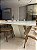 MESA DE JANTAR LACA BRANCA TAMPO PROTETOR DE VIDRO – 2,60M (C) - Imagem 6