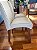 CADEIRAS ARTEFACTO EM COURINO OFF WHITE PESPONTADO – 6 CADEIRAS - Imagem 5