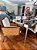 CADEIRAS ARTEFACTO EM COURINO OFF WHITE PESPONTADO – 6 CADEIRAS - Imagem 9