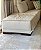 SOFÁ EM “L”COM CHAISE EM TECIDO OFF WHITE MESCLA – 3,05M (C) - Imagem 2