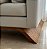 SOFÁ DECO FEHRER OFF WHITE COM PÉS EM MADEIRA NATURAL – 3,80 M (C) - Imagem 4